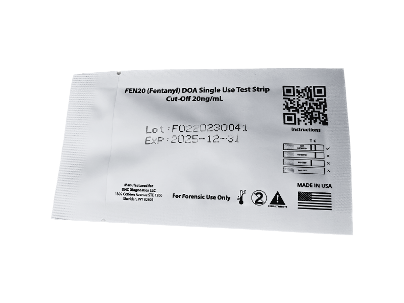 High quality fentanyl test strips for use in harm reduction