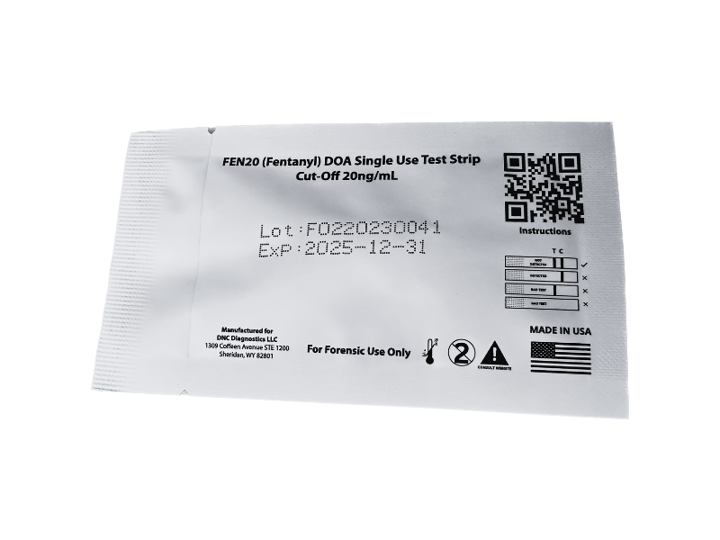 10 pack of high quality fentanyl test strips for use in harm reduction